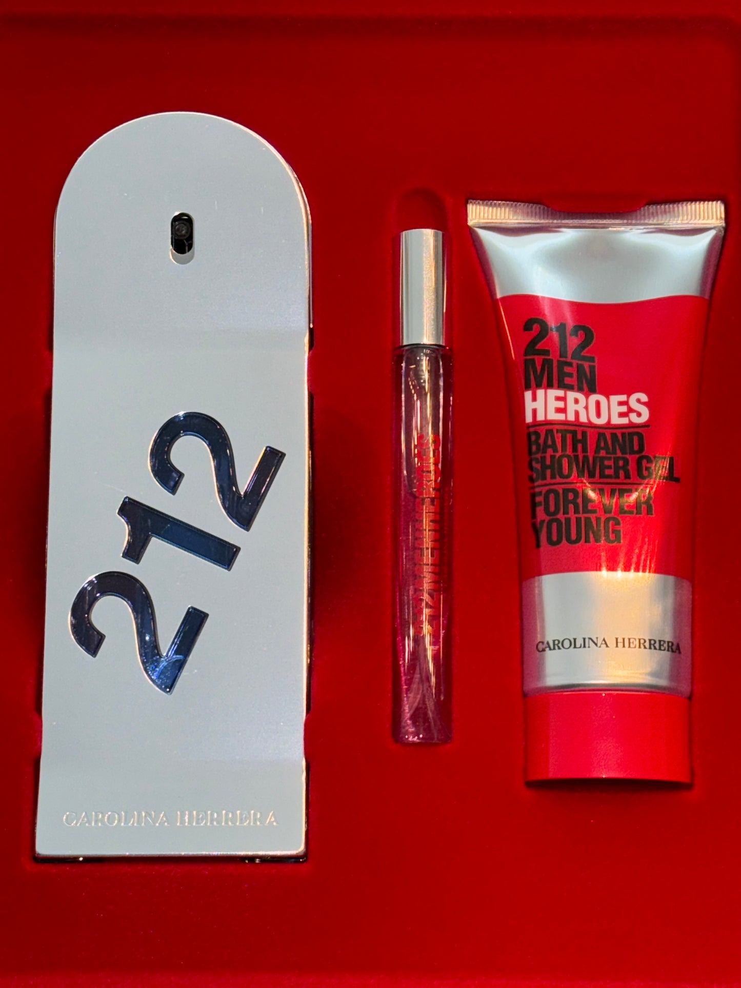Carolina Herrera 212 Men Heroes Forever Young SET