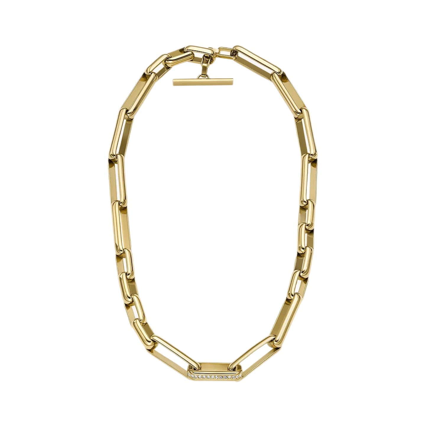 Fossil Kette Goldfarbe