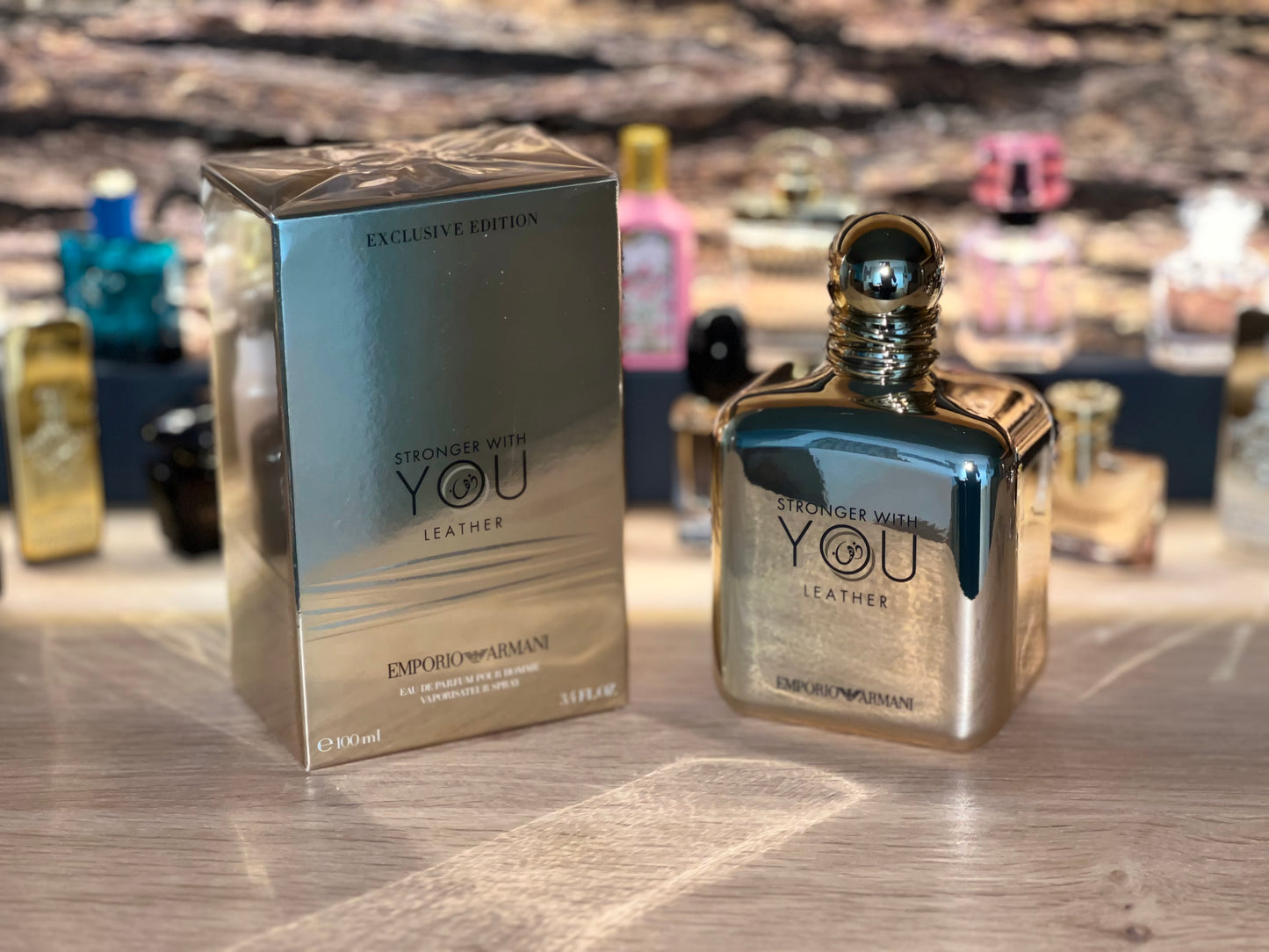 Armani Stronger with You Leather