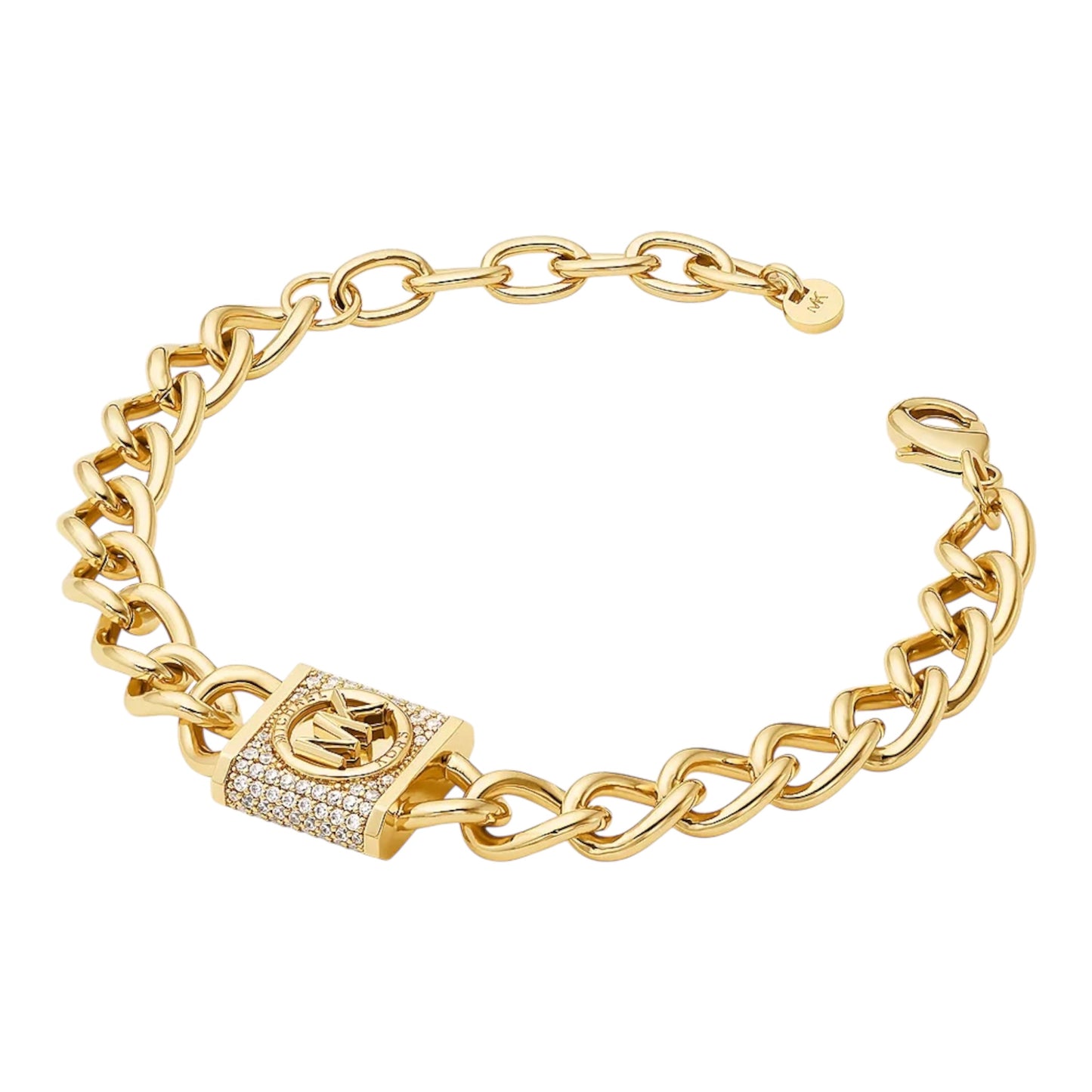 Michael Kors Gliederarmband Pavé vergoldet
