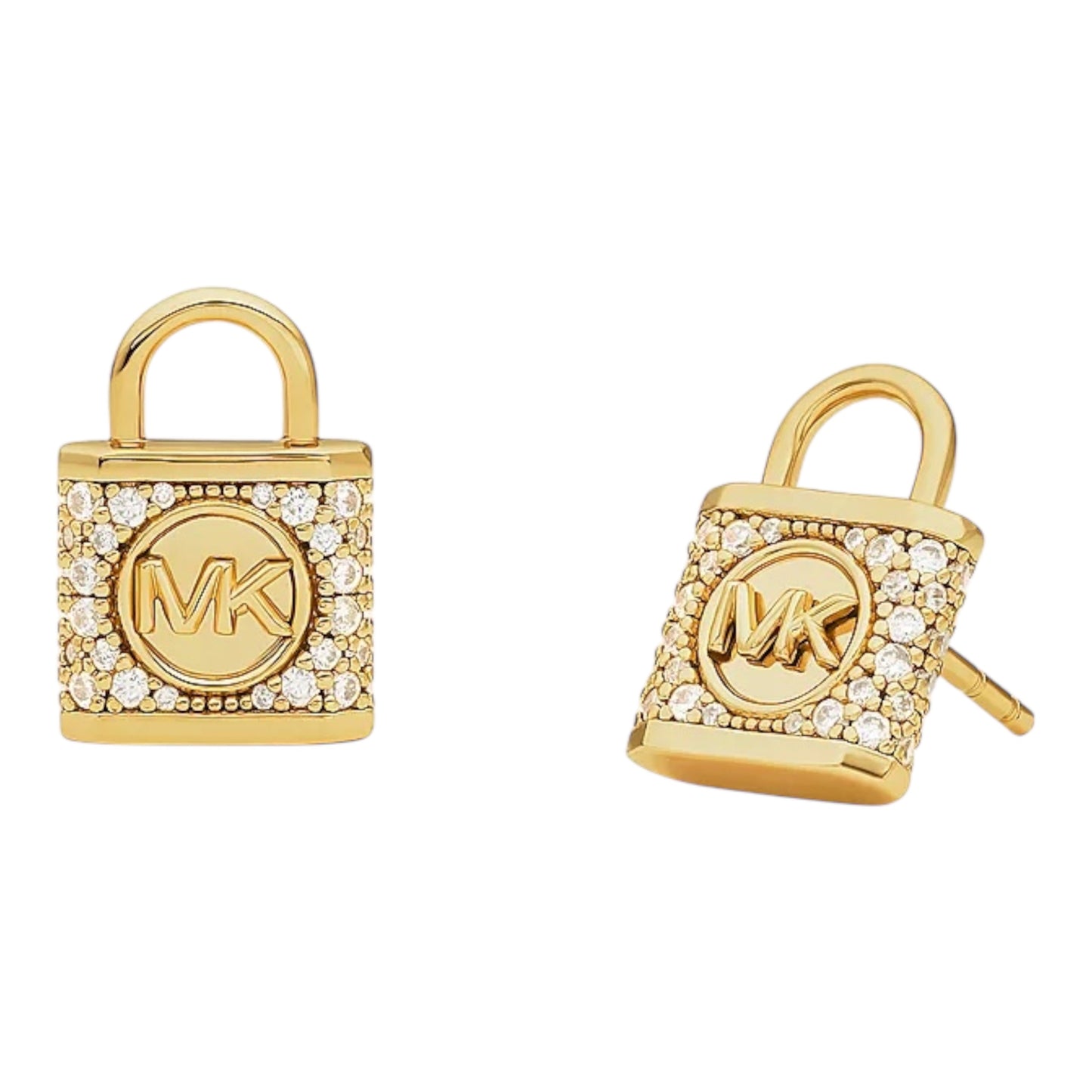 Michael Kors Ohrstecker Pavé Sterlingsilber vergoldet