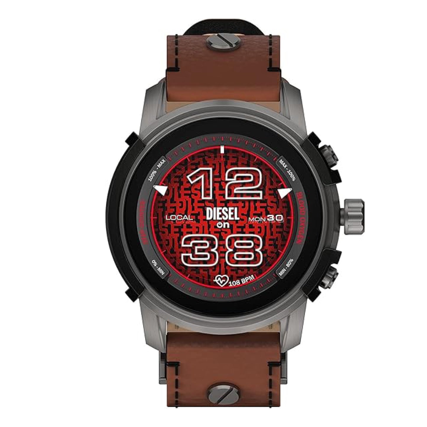 Diesel Smartwatch Herren DZT2043 Leder