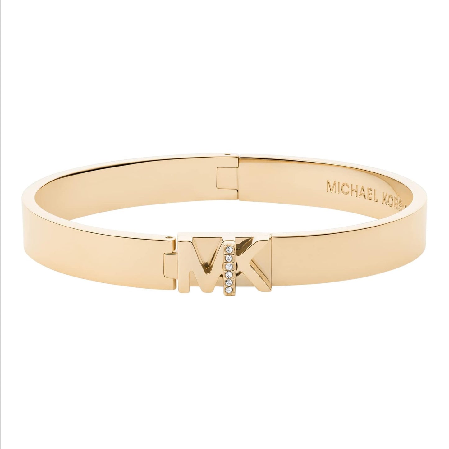 Michael Kors Armreif Edelstahl goldfarben