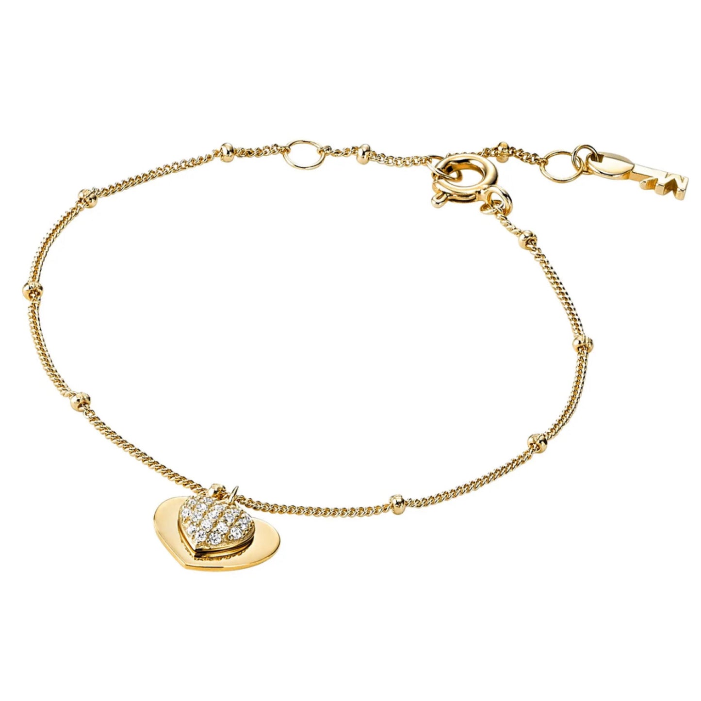 Michael Kors Damen Armband Sterlingsilber vergoldet