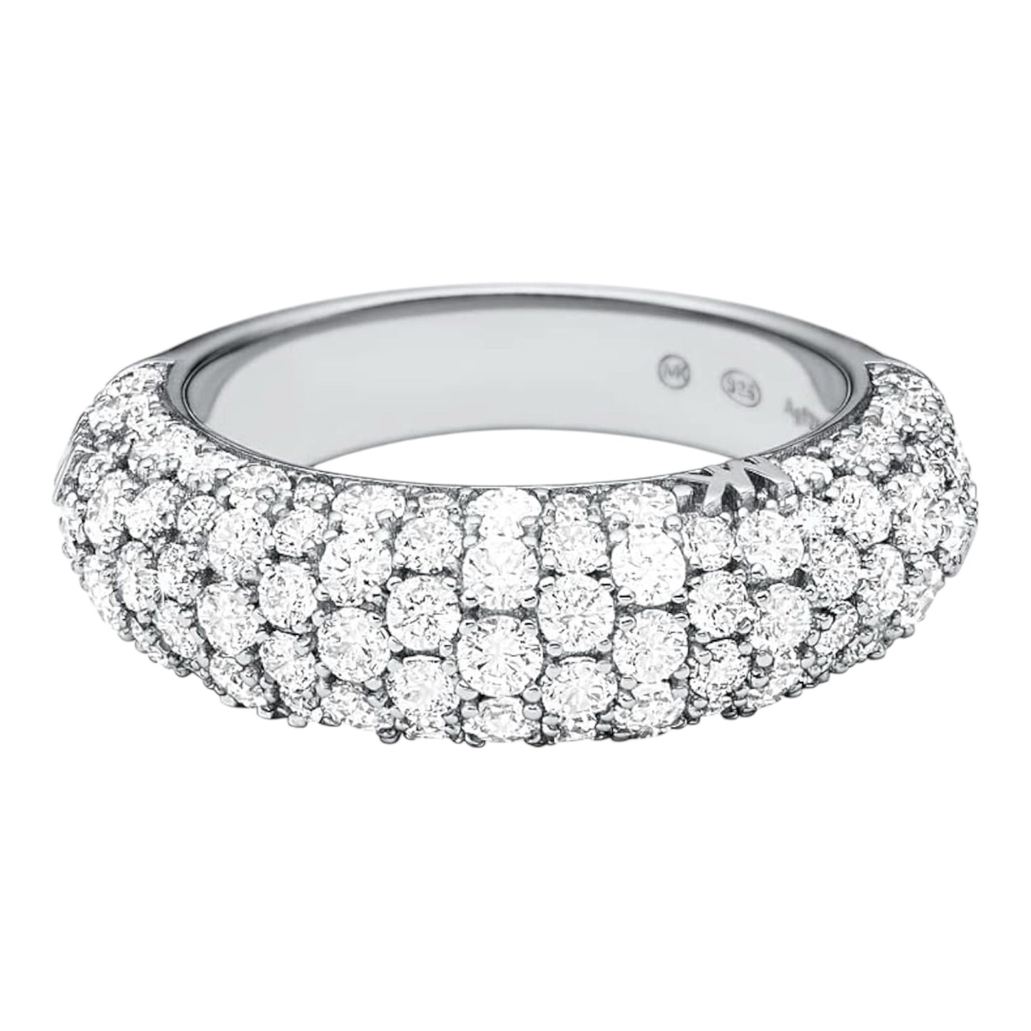 Michael Kors Ring Statement Pavé Sterlingsilber