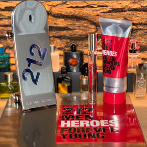 Carolina Herrera 212 Men Heroes Forever Young SET