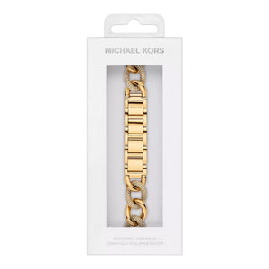 Michael Kors Band passend für Apple Watch® 38-40-41-42-44-45-49 mm Edelstahl goldfarben