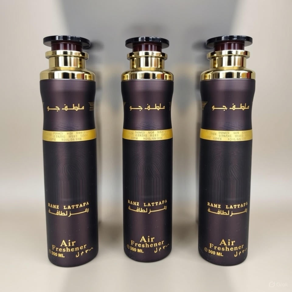 Lattafa Ramz Gold – Raumspray Lufterfrischer 3×300 ml