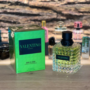 Valentino Donna Born in Roma Green Stravaganza