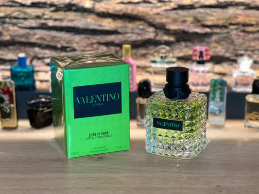 Valentino Donna Born in Roma Green Stravaganza