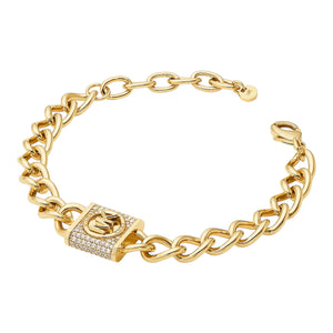 Michael Kors Gliederarmband Pavé vergoldet