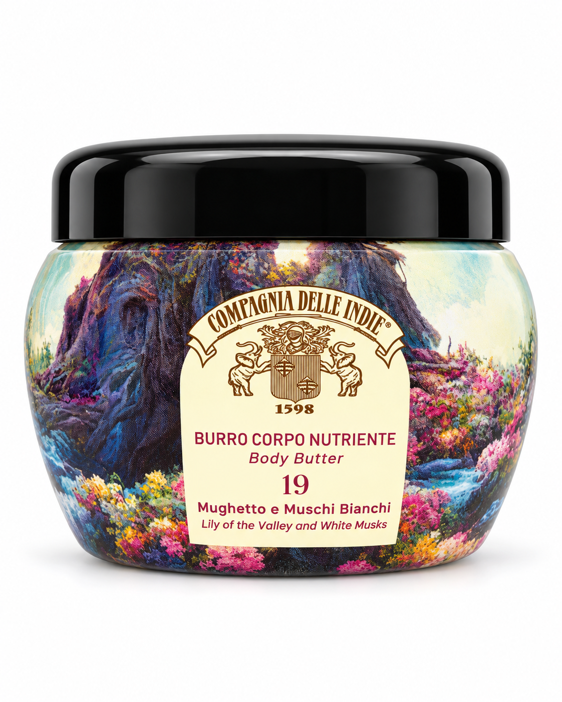 Compagnia delle Indie Maiglöckchen & Weißer Moschus Körperbutter