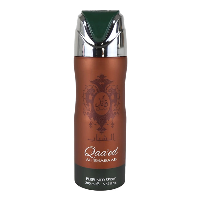 Lattafa Qaa’ed Al Shabaab Parfümiertes Deodorant Spray