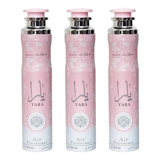 Lattafa YARA Raumduft SET Lufterfrischer 3x300ml