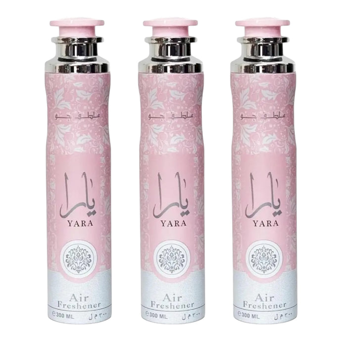 Lattafa YARA Raumduft SET Lufterfrischer 3x300ml