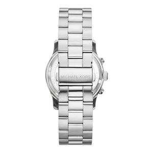 Michael Kors Chronograph Damen Uhr Runway MK7325 Silberfarbe