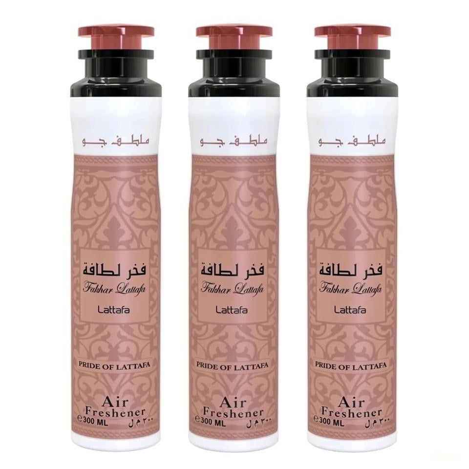 Lattafa Fakhar Raumspray Lufterfrischer SET 3x300ml