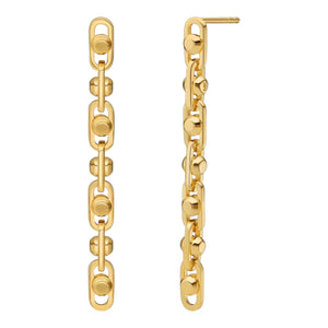 Michael Kors Hängeohrringe Astor Sterlingsilber vergoldet