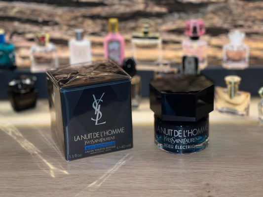 Yves Saint Laurent La Nuit de L´Homme Bleu Electrique RARITÄT