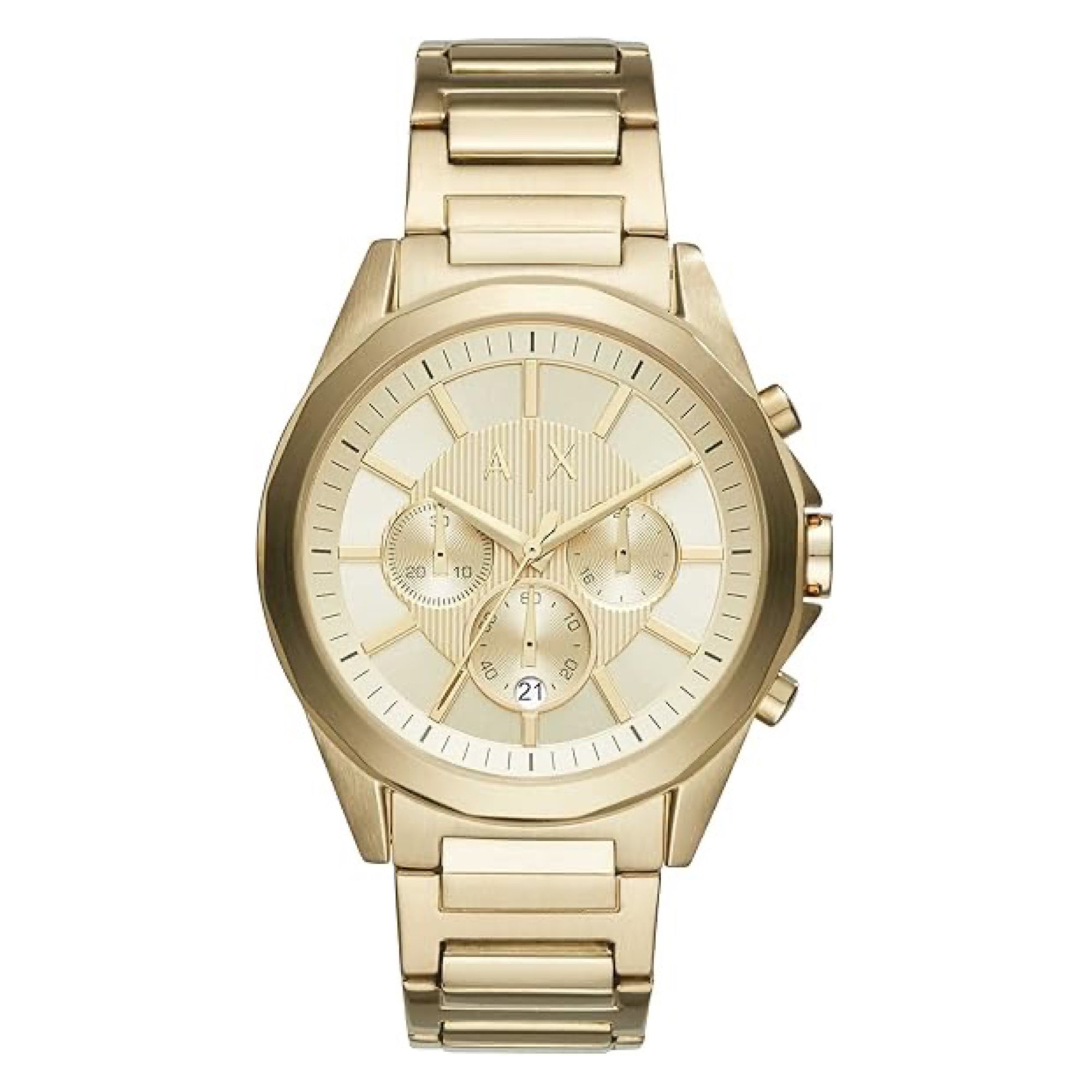 Armani Exchange Herren Chronograph Uhr Gold AX2602