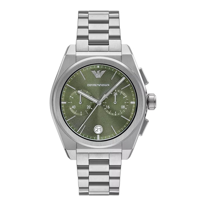 Emporio Armani Herren Uhr Chronograph Ar11640 Edelstahl
