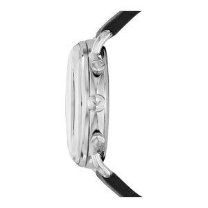 Emporio Armani Herrenchronograph AR11143 mit schwarzem Lederband