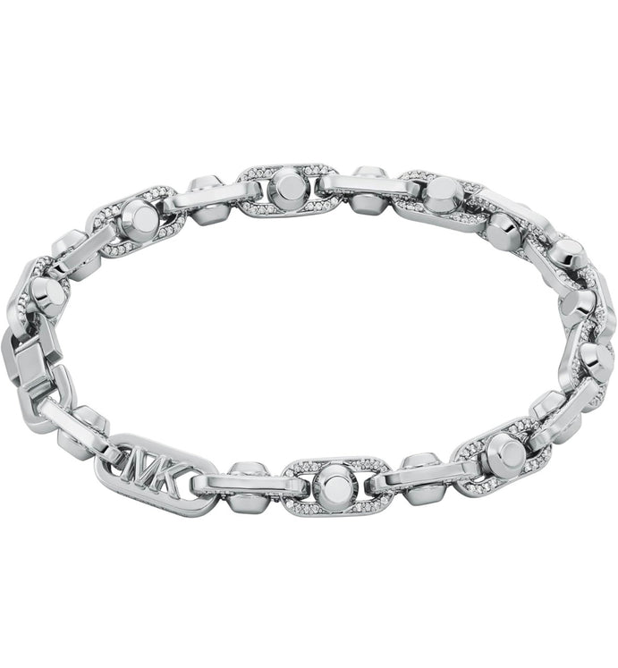 Michael Kors Gliederarmband Pave Astor Silberfarben
