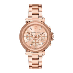 Michael Kors Uhr Chronograph Maren Edelstahl roségoldfarben