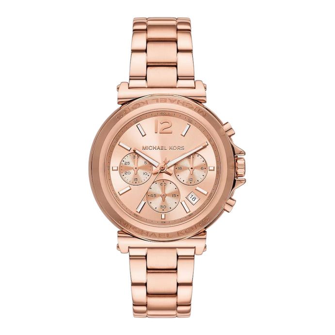 Michael Kors Uhr Chronograph Maren Edelstahl roségoldfarben
