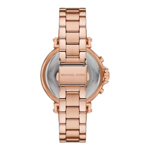 Michael Kors Uhr Chronograph Maren Edelstahl roségoldfarben