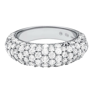 Michael Kors Ring Statement Pavé Sterlingsilber