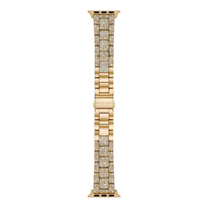 Michael Kors Band passend für Apple Watch® 38-40-41-42-44-45-49 mm Edelstahl goldfarben