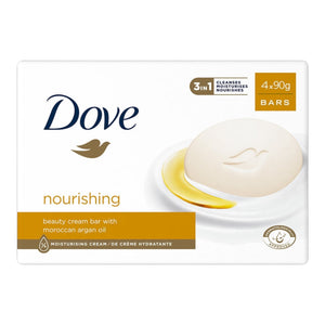 Dove Nourishing 3-in-1 Beauty Cream Bar 4x90g