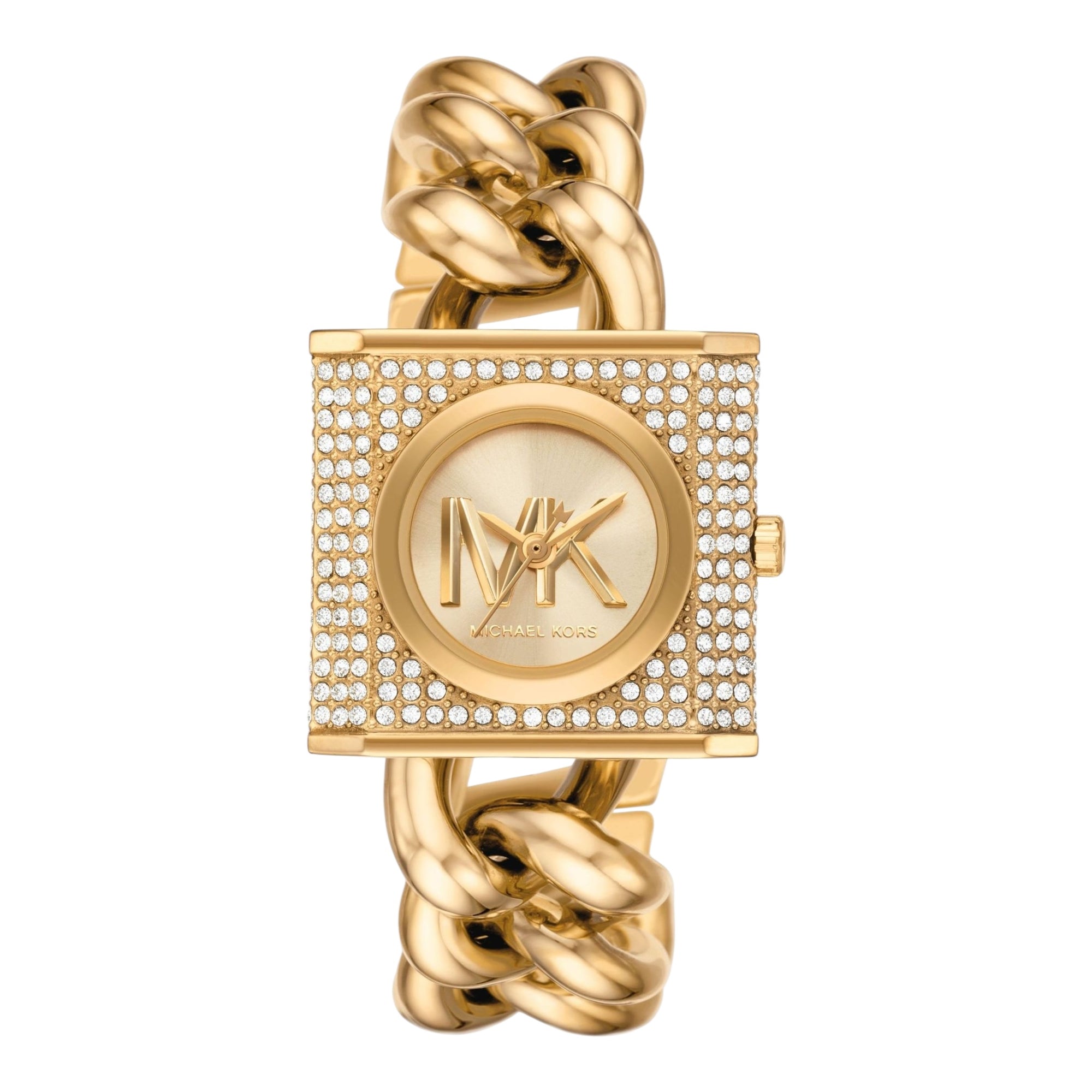 Michael Kors Damenuhr Chain Lock Gold MK4711