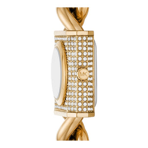 Michael Kors Damenuhr Chain Lock Gold MK4711