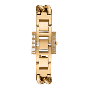 Michael Kors Damenuhr Chain Lock Gold MK4711