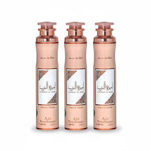 Lattafa Ameerat Al Arab Prive Rose Raumspray Lufterfrischer SET 3x300ml