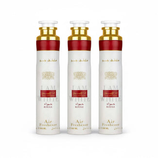 Lattafa Iam White Ana Abiyedh Lufterfrischer Raumduft SET  3x300ml