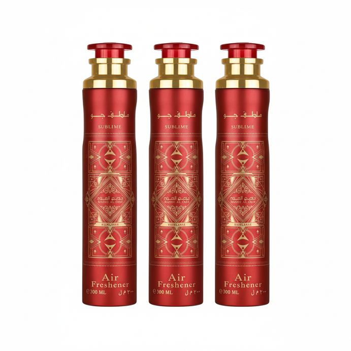 Lattafa Badee Al Oud Sublime Raumspray Lufterfrischer 3x300ml