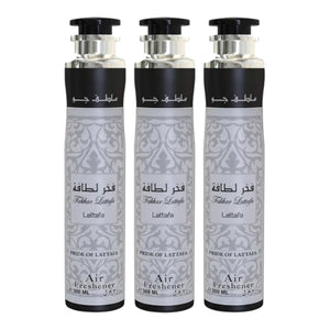 Lattafa Fakhar Raumspray Lufterfrischer  SET 3x300 ml