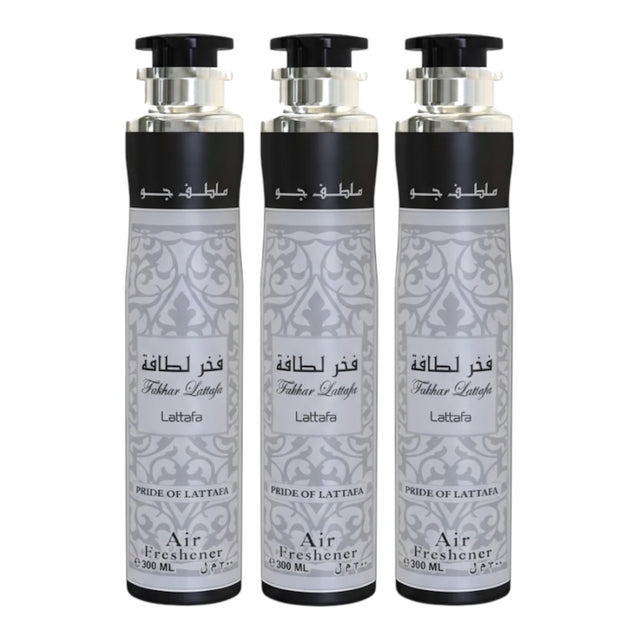 Lattafa Fakhar Raumspray Lufterfrischer SET 3x300 ml