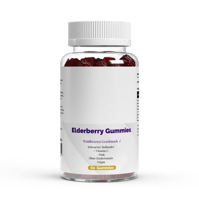 Elderberry + Vitamin C + Zink Gummies - 60 Stk.